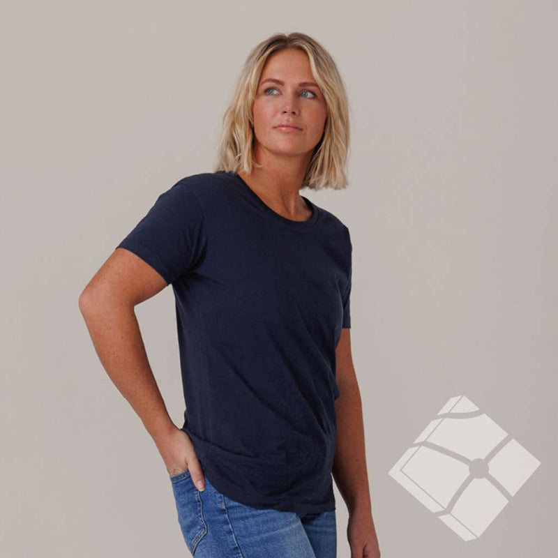 GOTS organic T-skjorte (D), marine