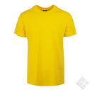 You klassisk t-skjorte, gul