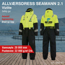 Skallkjeledress - Seamann 2.1 VIZLITE, safety gul