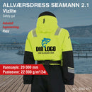 Skallkjeledress - Seamann 2.1 VIZLITE, safety gul