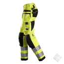 Arbidsbukse til dame HighVis KL 2, safety gul