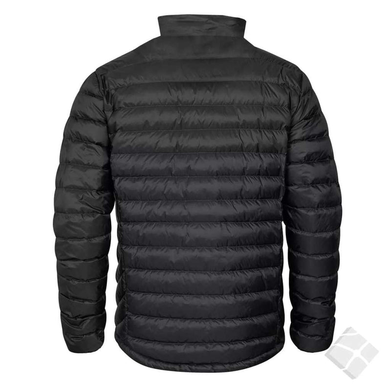 Superlight dunjakke, sort