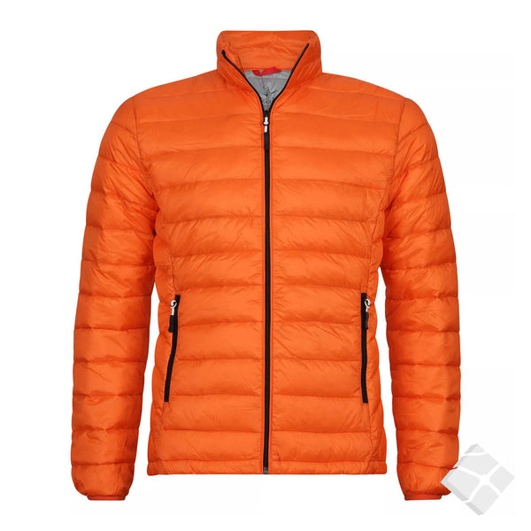 Superlight dunjakke, orange