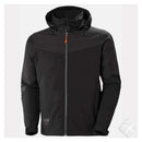Softshelljakke Oxford m/hette, sort