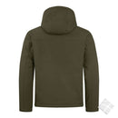 Softshelljakke - Padded Hoody, Fog green