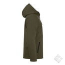 Softshelljakke - Padded Hoody, Fog green