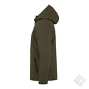 Softshelljakke - Padded Hoody, Fog green