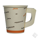 Pappbeger m/hank 18cl.  (pk  a 80 stk)