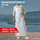 Engangsforkle 100 stk, hvit