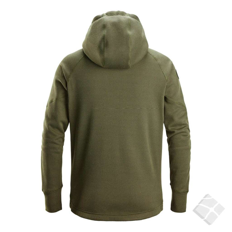 FlexiWork Fleecehettejakke, khaki/green