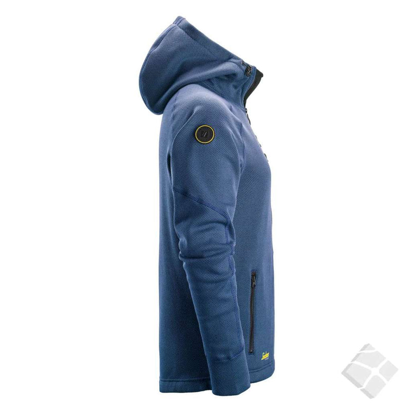 FlexiWork Fleecehettejakke, marine/sort