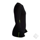 Trøye i merinoull til dame - Vang, sort