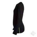 Trøye i merinoull til dame - Vang, sort