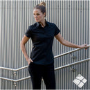 Andria stretchskjorte K/arm, sort