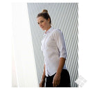 Andria lady stretchskjorte 3/4 arm, hvit