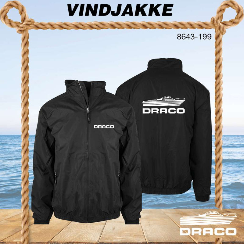 Draco team jakke classic boat, sort