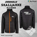 Eurorally softshelljakke classic, sort/orange