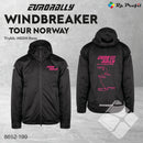 Eurorally Tour Norway skalljakke, sort/rosa