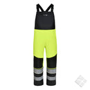 Regnbukse PU Stord KL.2, gul/sort