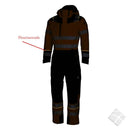Vinterdress HIghVis KL.3 - ProTec, safety rød