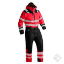 Vinterdress HIghVis KL.3 - ProTec, safety rød