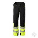 Vinterbukse PROTEC KL.1 , sort /safety gul