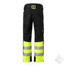 Vinterbukse PROTEC KL.1 , sort /safety gul