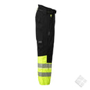Vinterbukse PROTEC KL.1 , sort /safety gul