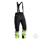 Vinterbukse PROTEC KL.1 , sort /safety gul