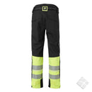 Skallbukse ProTec Pro KL.1, sort/safety gul