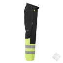 Skallbukse ProTec Pro KL.1, sort/safety gul