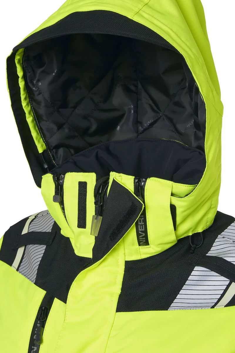 Vinterdress til dame KL3, safety gul/sort