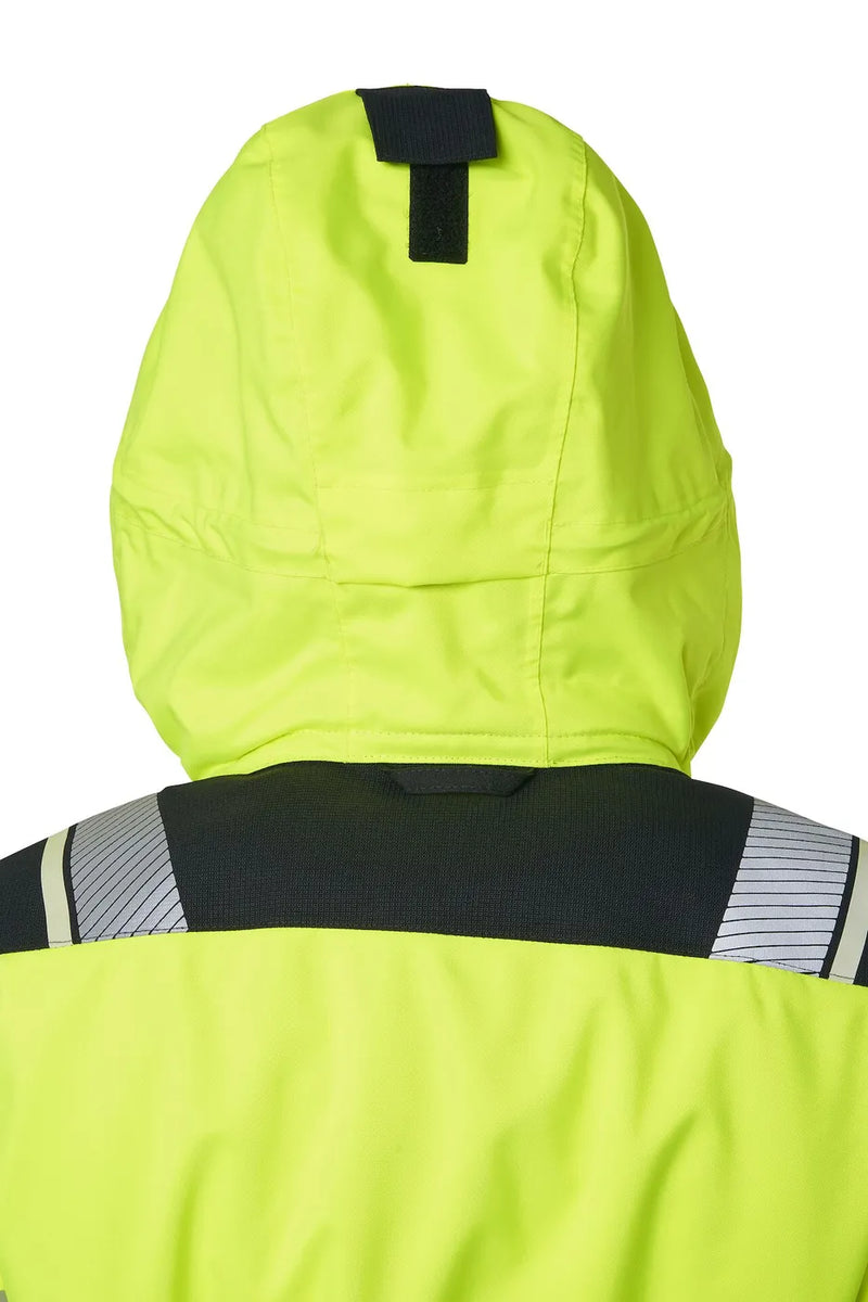 Vinterdress til dame KL3, safety gul/sort