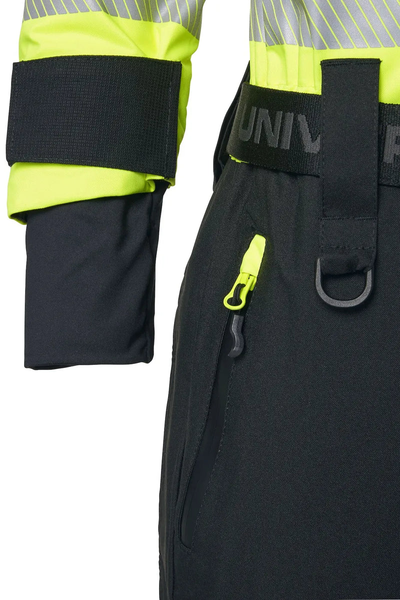 Vinterdress til dame KL3, safety gul/sort