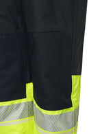 Vinterdress til dame KL3, safety gul/sort