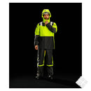 Regnbukse med seler VEGA 2.0, gul/sort