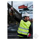 Gøteborg refleksvest m/ brystlogo, safety gul - 50 stk