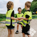 Refleksvest Gøteborg Kid, safetygul - 50 stk