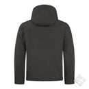 Softshelljakke - Padded Hoody, mørk grå