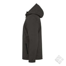 Softshelljakke - Padded Hoody, mørk grå