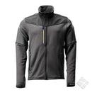 Fleecejakke m/stretch, grå