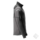 Fleecejakke m/stretch, grå