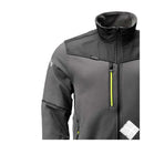 Fleecejakke m/stretch, grå