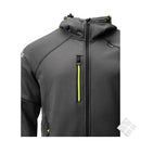 Hettejakke med stretch Mandal, grå