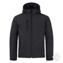 Softshelljakke - Padded Hoody, sort