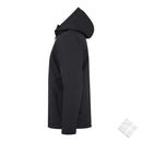 Softshelljakke - Padded Hoody, sort
