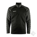Treningsgenser Squad 2.0 Halfzip, sort