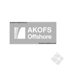 AKOFS offshore logo, bryst