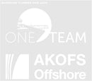 AKOFS OFFSHORE, bryst og arm, hvit