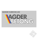 Agder Betong, rygg outline